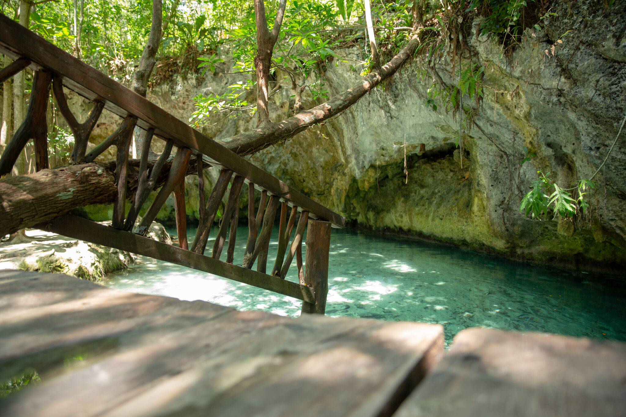 Cenote Tulum in Riviera Maya in Mexico